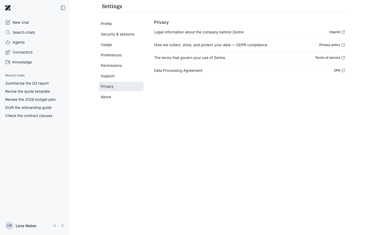 Privacy screen