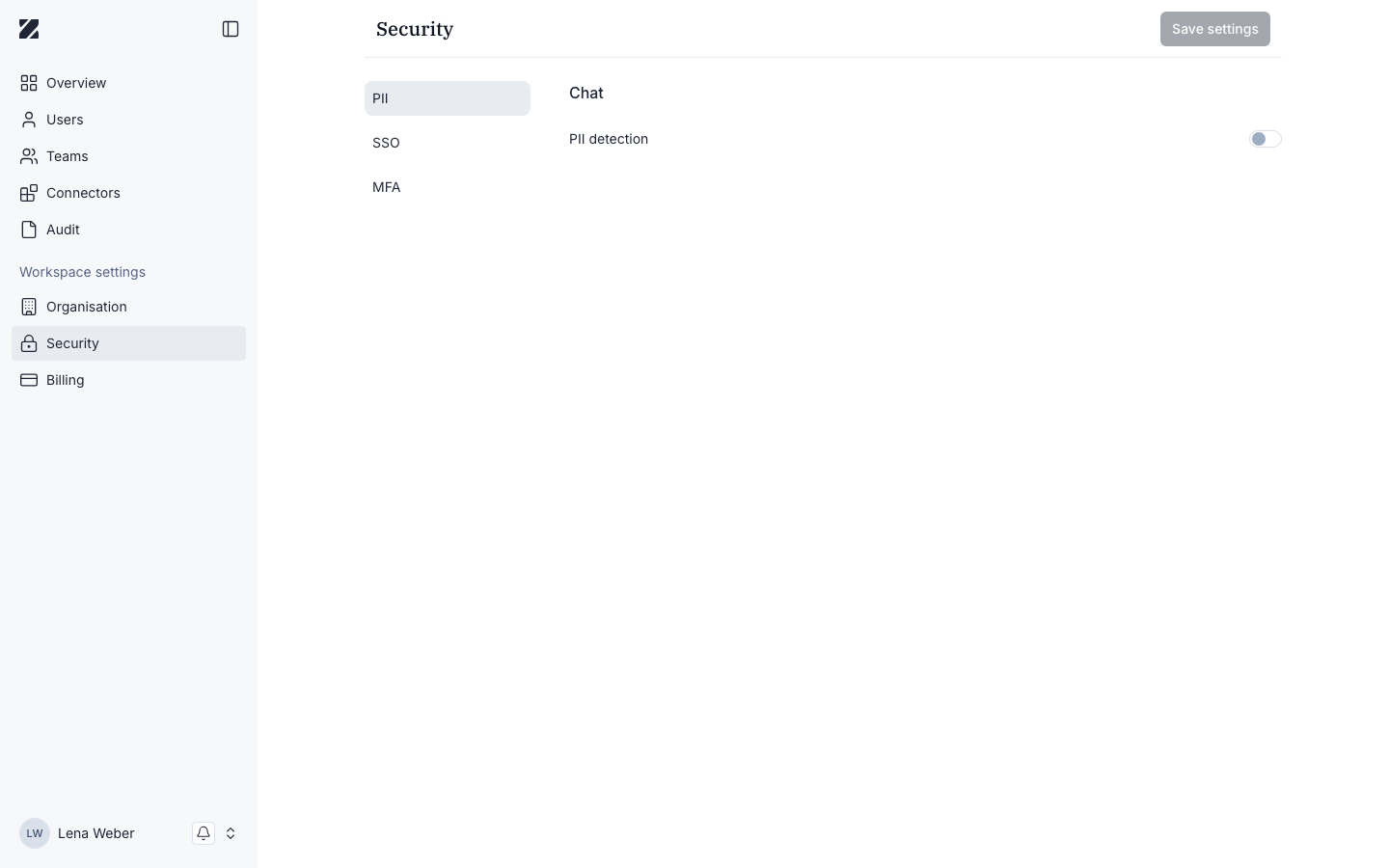Security screen